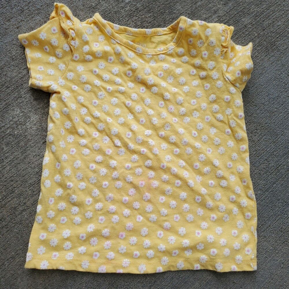 Okie Dokie Yellow Top Size 24 Months